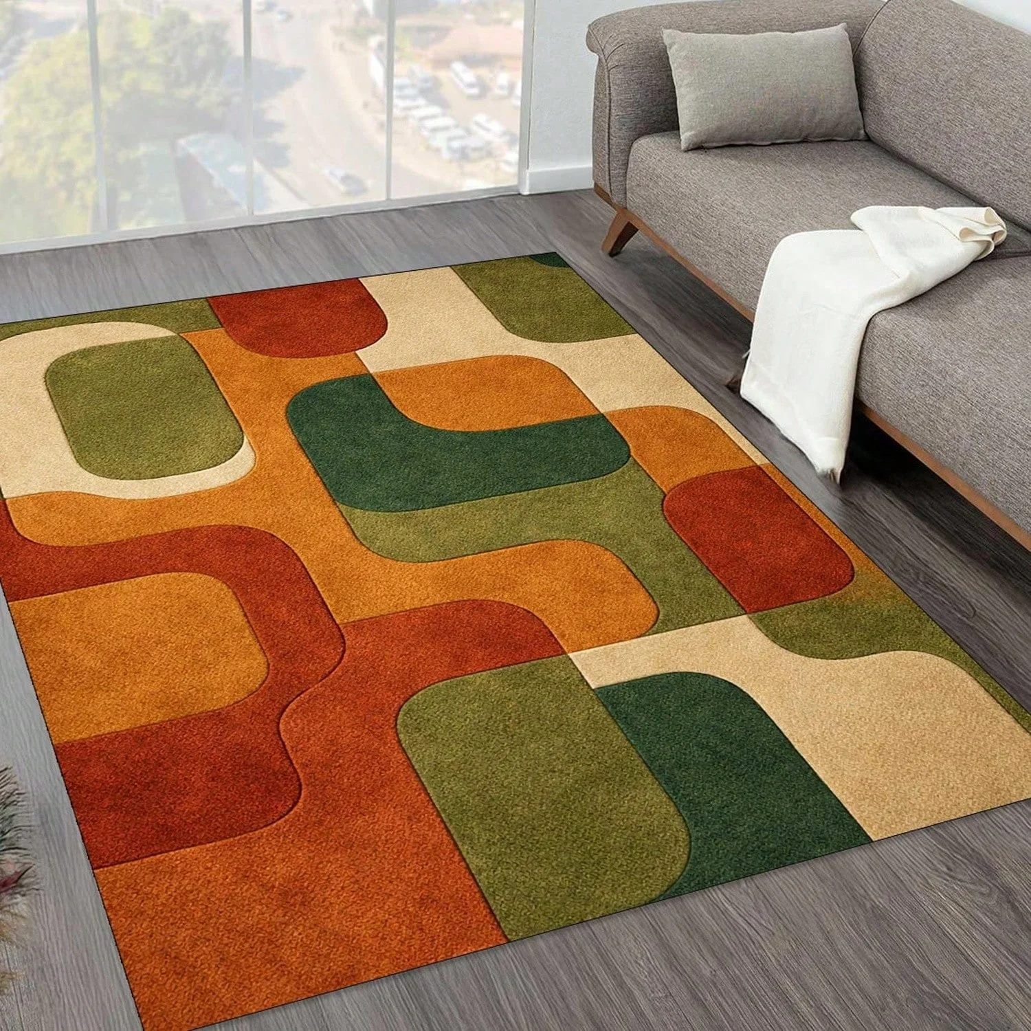 Century Textile & Sewing Supply Hours - Alfombra de estilo moderno de mediados