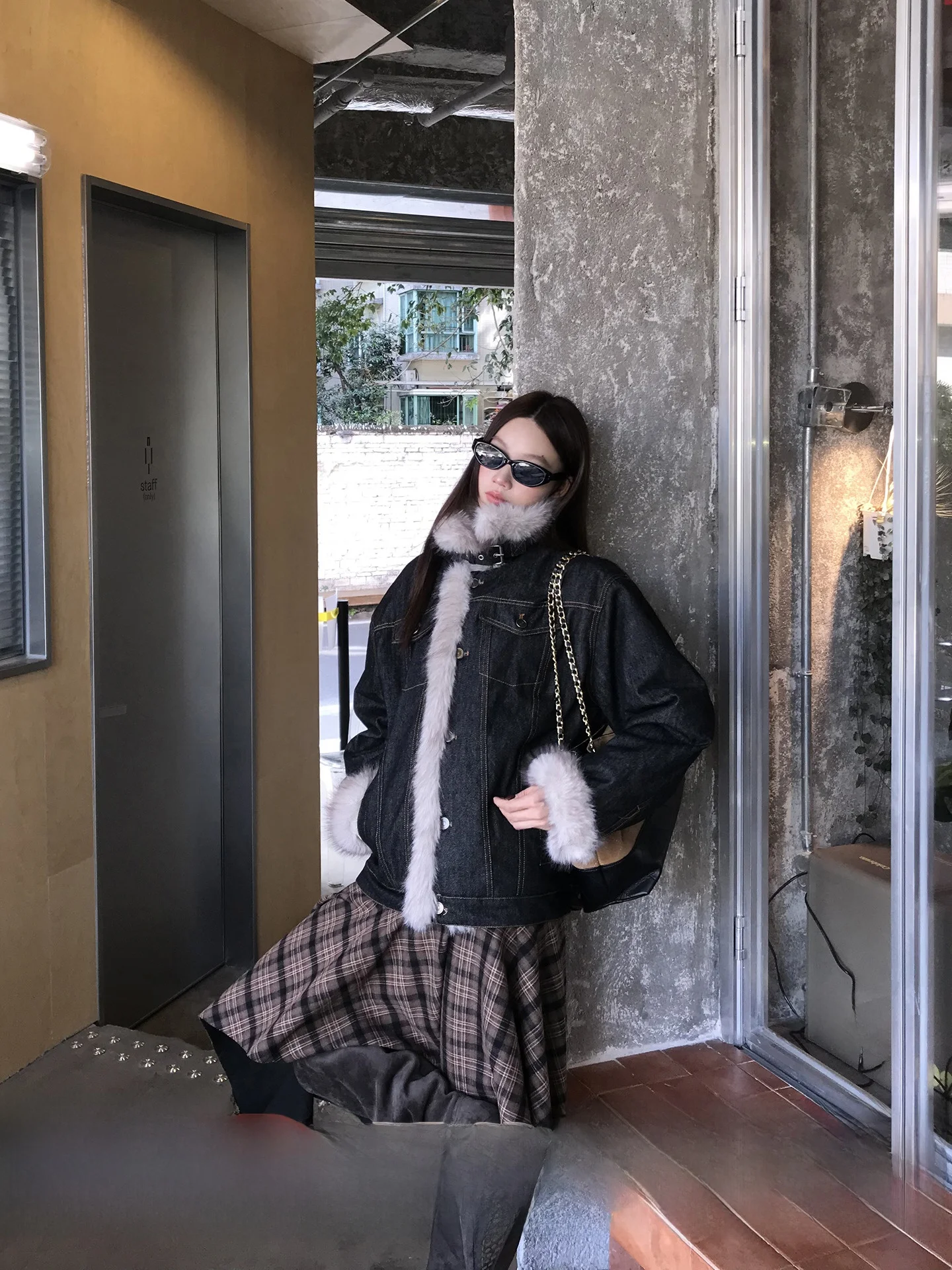 

Bla Cotton Jaet Women's Winter Coat Korean Sle Mountain Eagle Design Ultra Warm Polyester Fiber ort Coat