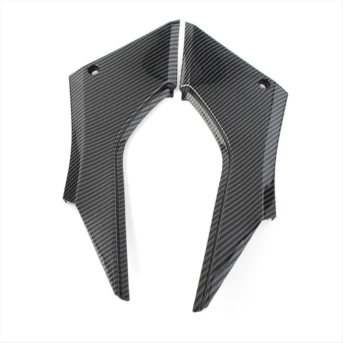 ●Carbon Fiber Pattern Motorcycle Side Seat Fairing Cowl Panel for 300 EX300 2013-2017-ABFB