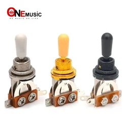 3 Way Guitar Pickup Switch Selector Pickup Toggle Switch Parts for Les Paul Gutar Accessories Black/Chorme/Gold