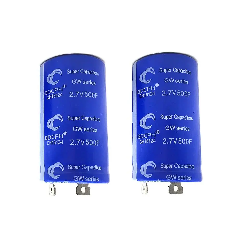 

New 2.7V 500F Farad Capacitor Super Capacitor High Current Super Farad Capacitor Back-up Power Supply Automotive Rectifier Part