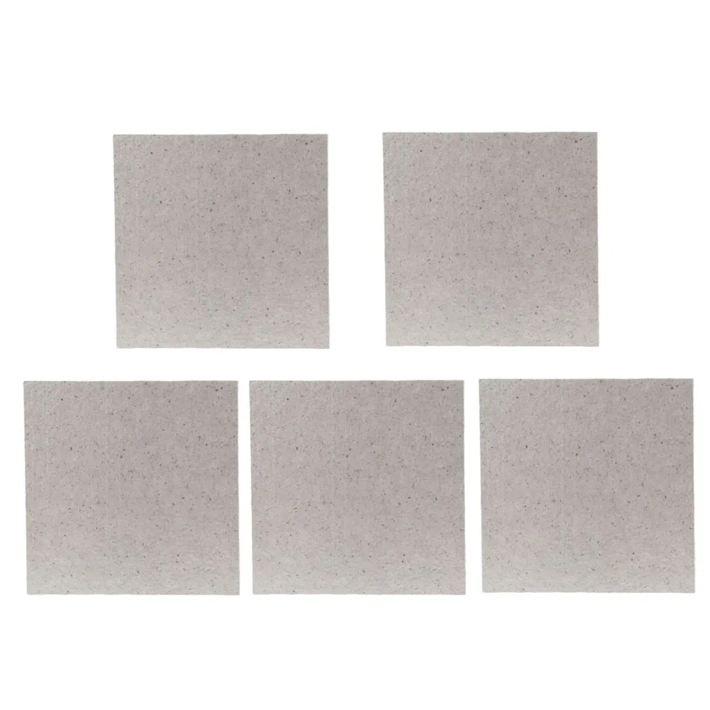 5pcs Universal Microwave Oven Mica Sheet Wave Guide Replacement Cover Sheets 11x11cm Microwave Oven Mica Plate Mica Sheet