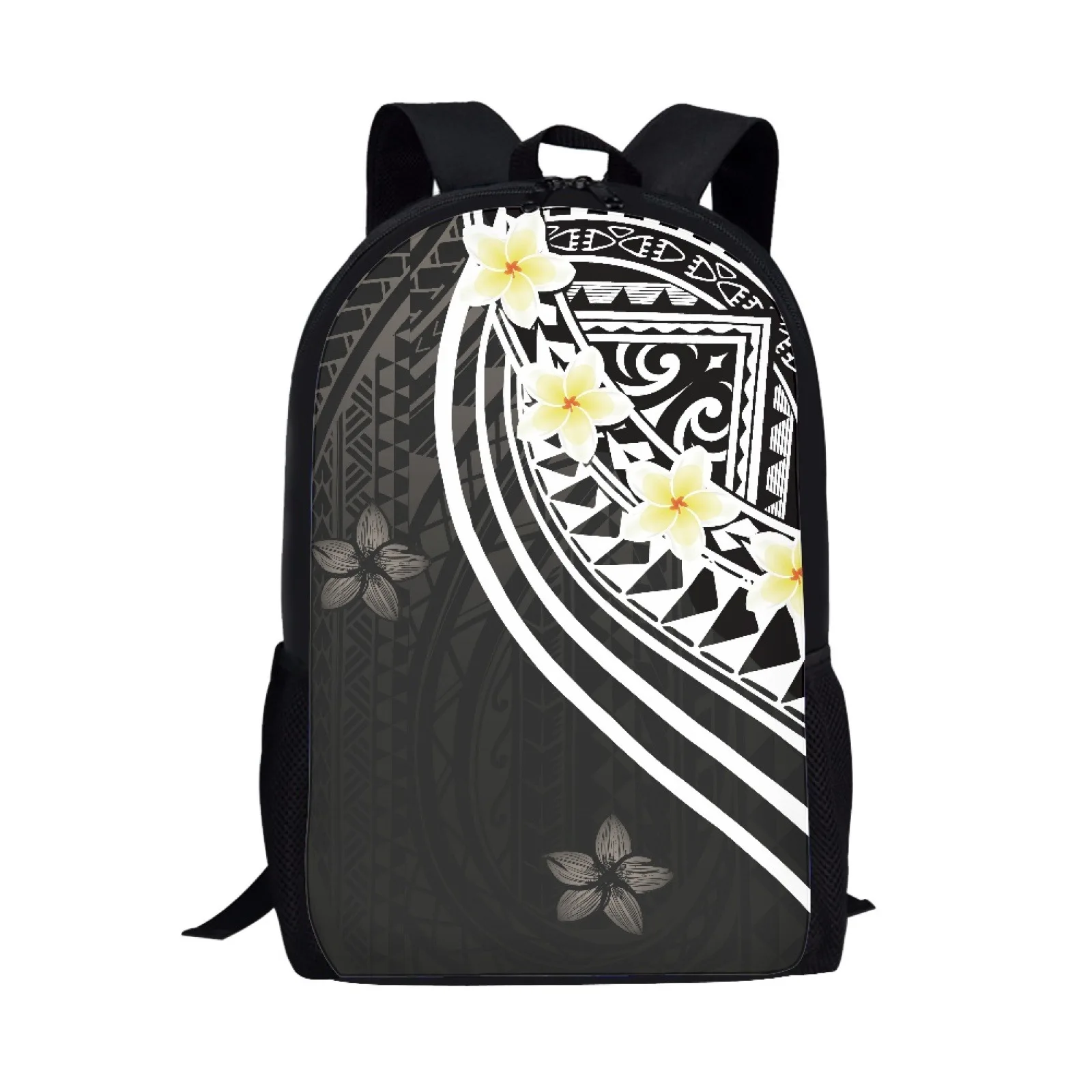 

Cartoon Popular Funny Polynesia Notebook Backpacks pupil School Bags 3D Print Oxford Waterproof Boys/Girls Laptop Backpacks