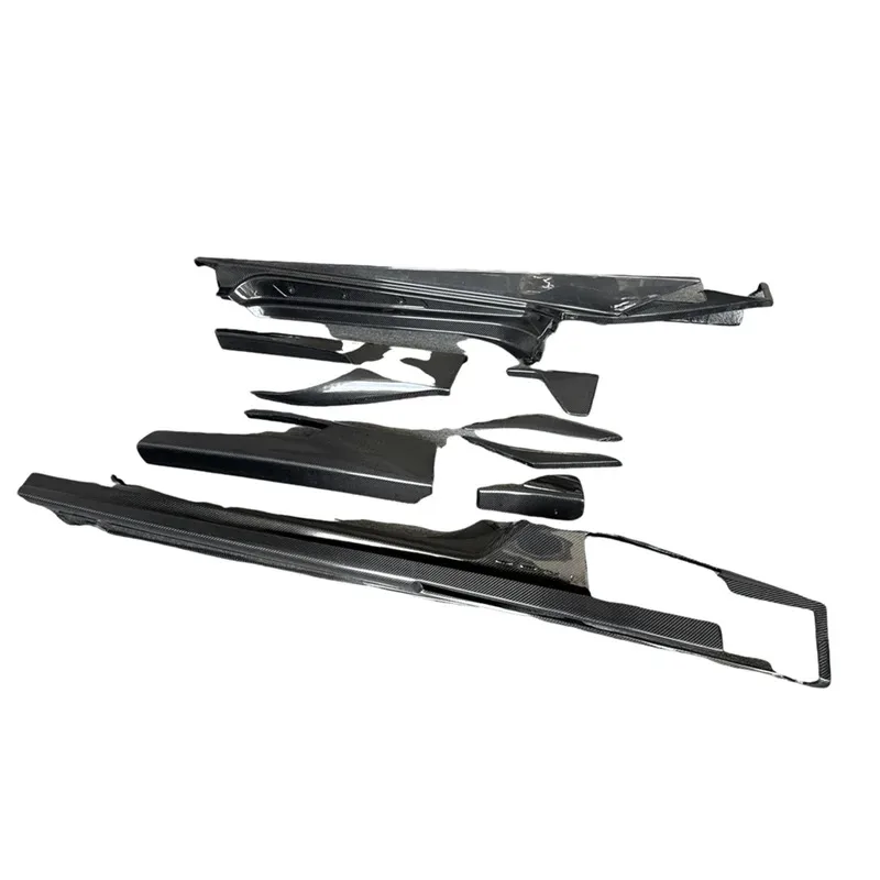 

Подходит для HURACAN LP580 LP610, модифицированная модернизация, боковая юбка из углеродного волокна в стиле Msy, боковая защитная пластина