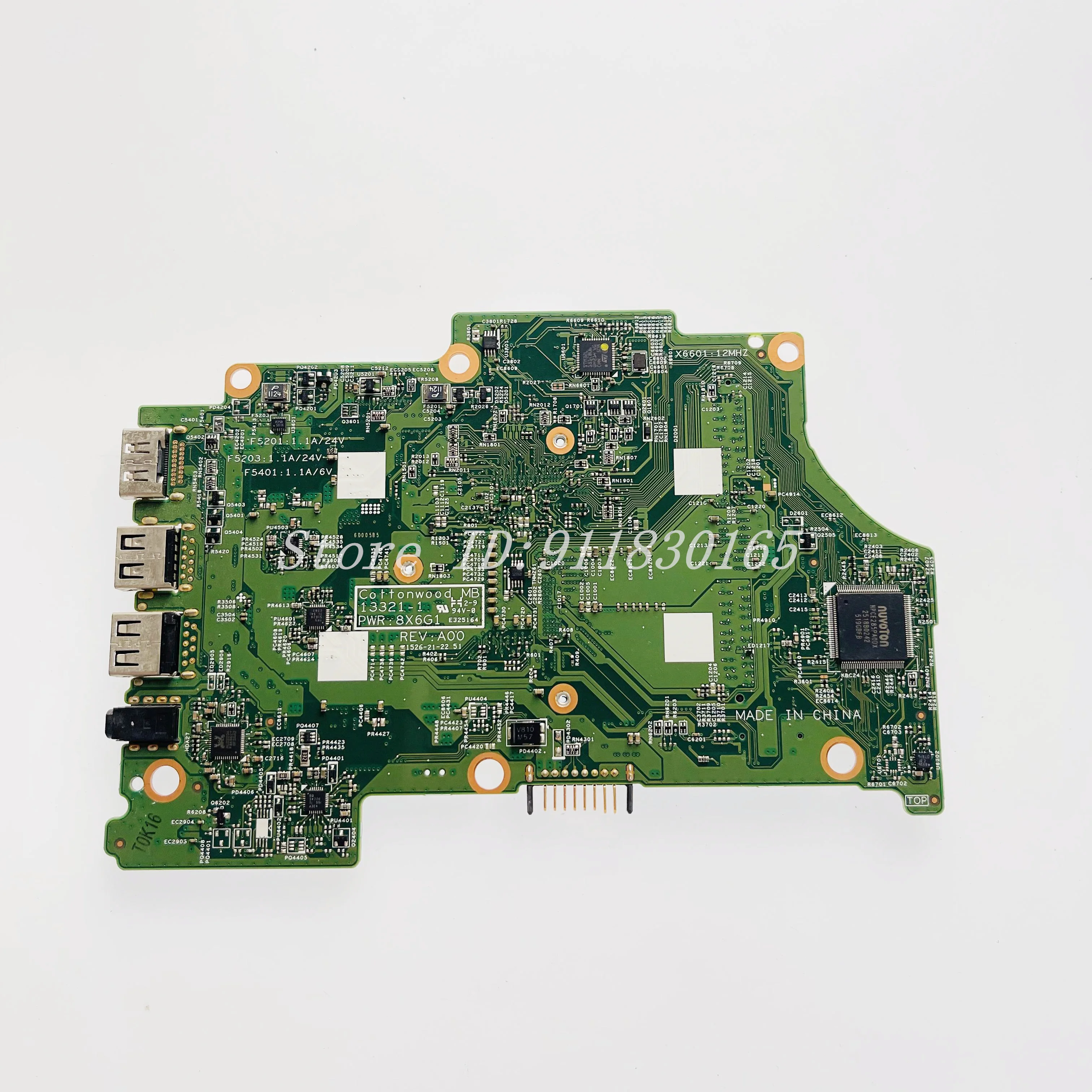 13321-1 PWR:8X6G1 For Dell Inspiron 13-7000 7347 7348 7352 7558 Laptop Motherboard With Core i3 i5-5200U i7-5500U CPU DDR3L