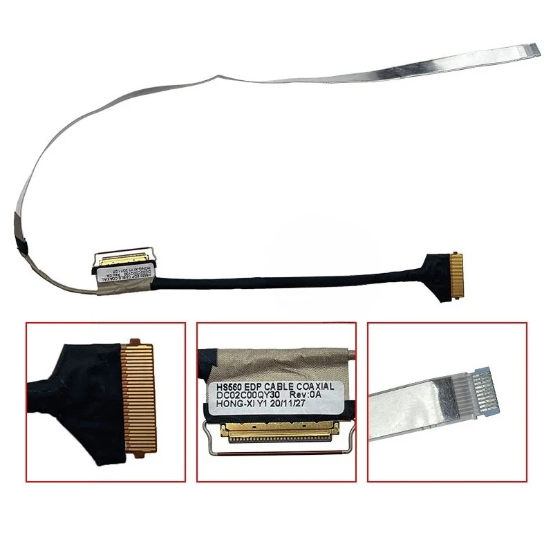 CHEN FOR Lenovo ideapad 15s 2021model 15sALC 15sITL 15SIML 2021 screen cable HS560 DC02C00QY00/10/20/30/5C10S30209