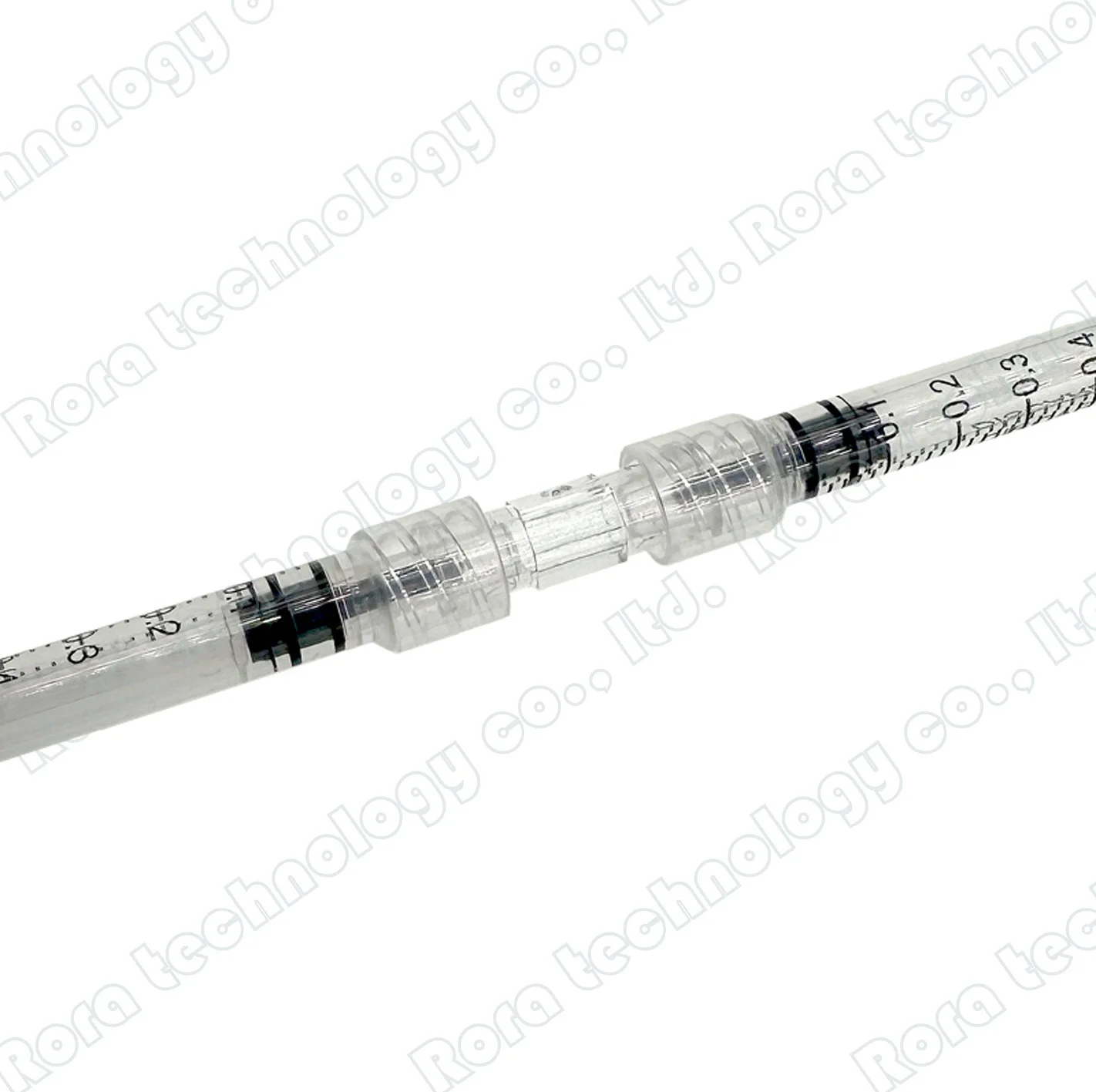 Transparent Coupler Luer clear coupler Clear Female to Female Coupler Luer Syringe Connector thread conversion straight through