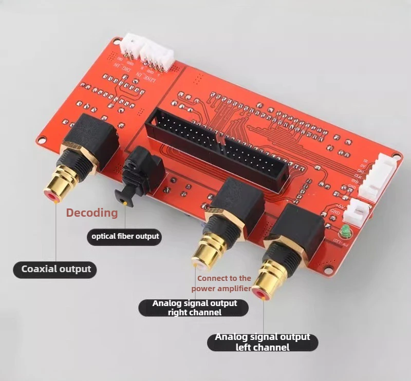 CD Drive Controller 40 pin IDE Drive To CD Turntable CDROM Player Decoding Board