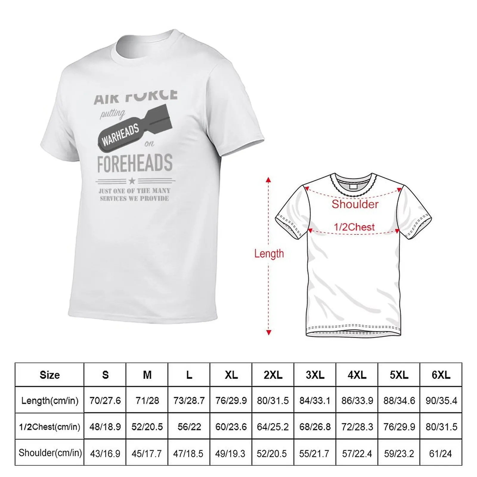 Warheads on Foreheads T-Shirt Utility Work Short Sleeve Top