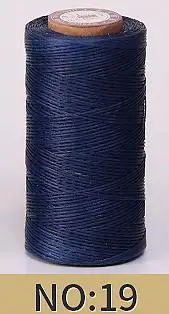 Leder Handwerk DIY Projekt 150d Leder Nähen Polyester Flach wachs Schnur Durchmesser 0,8mm 50 Meter