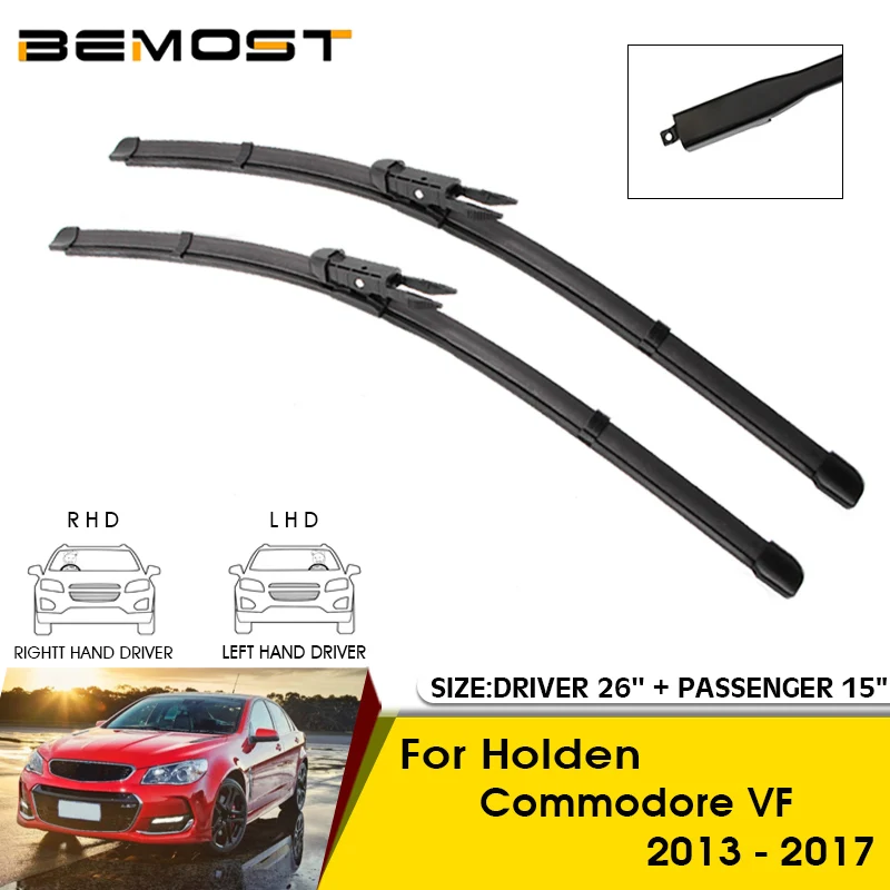 

Car Wiper Blades For Holden Commodore VF 2013-2017 Windshield Windscreen Front Window Blades 26"+15" Car Accessories