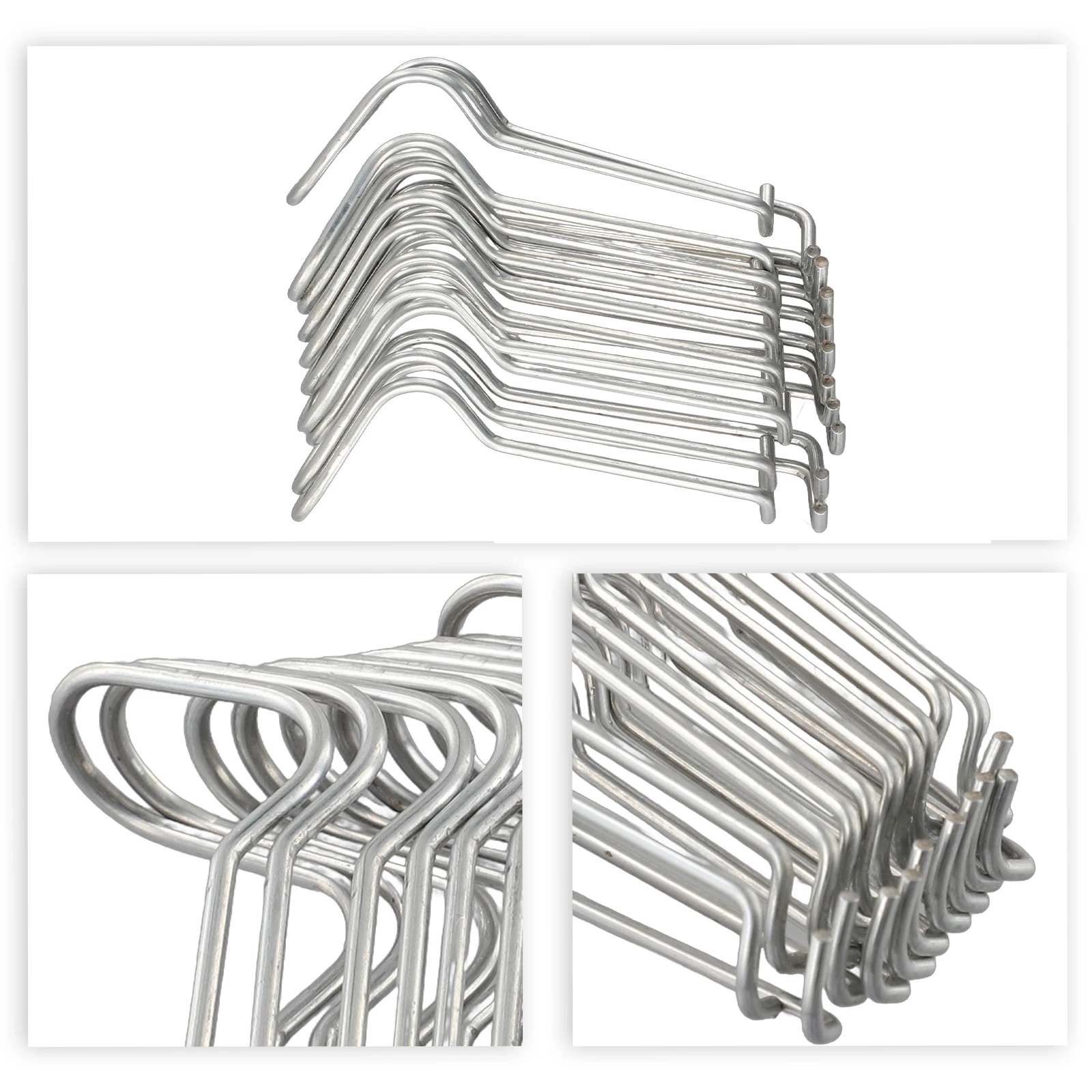 

Steel Wire Buckle for Solid and Durable Greenhouse Spring Clips 10PCS Suitable for Flower Support Long Service Life