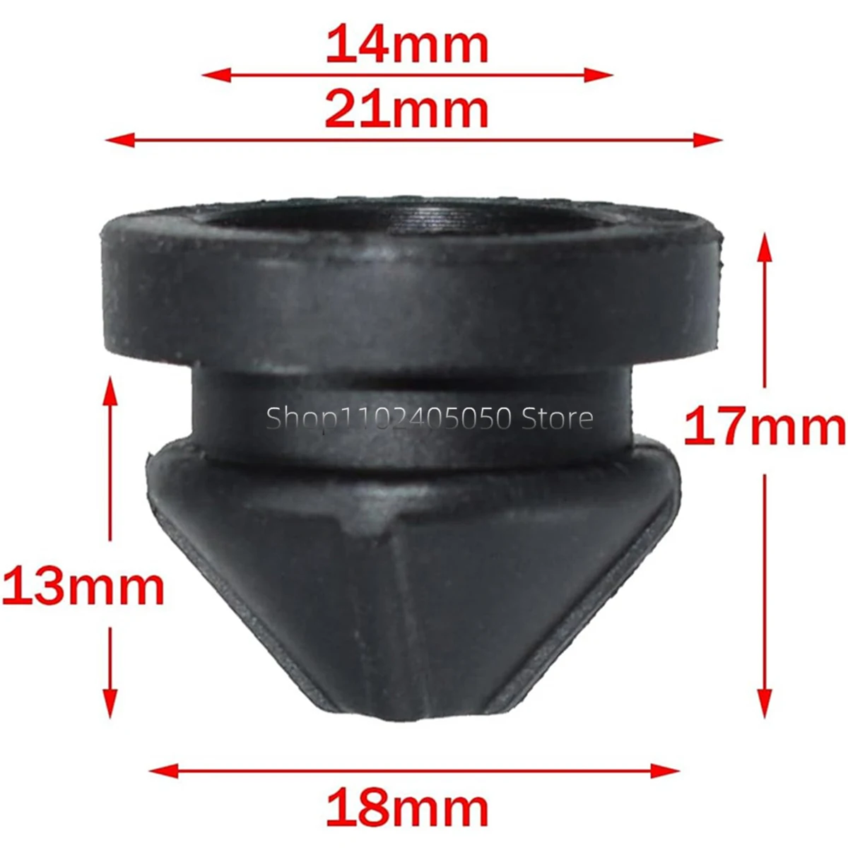 Car Engine Air Filter Housing Grommet Cover Pad Rubber 07C133588 Accessories for Audi A1 A3 Q3 VW Golf Passat Buffer Cushion