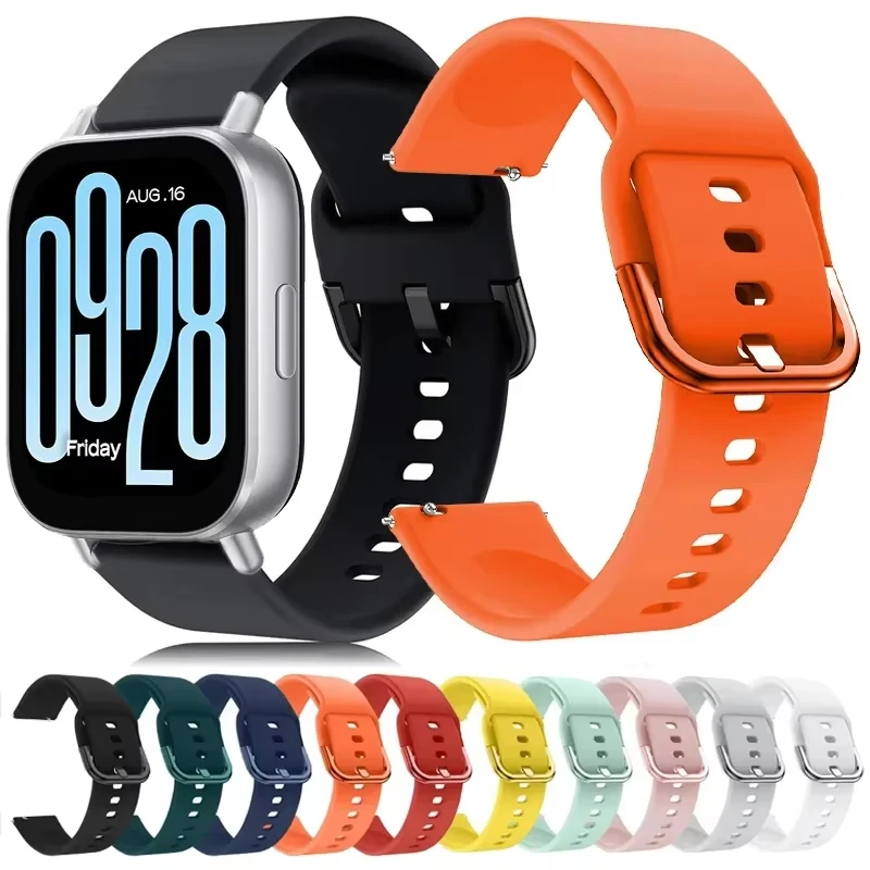 Sport Silicone Strap For Redmi Watch 5 active Soft Ventilate Bracelet For Xiaomi Redmi Watch 5 Lite 22mm Loop Wrist Band Correa