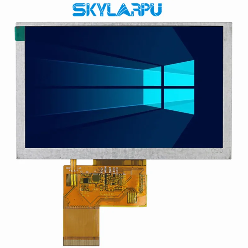 

LCD Display Replacement for CMI AT050TN43, Repair Replacement, No Touchscreen, AT050TN43, 800 × 480 WVGA, GPS, 5 inch