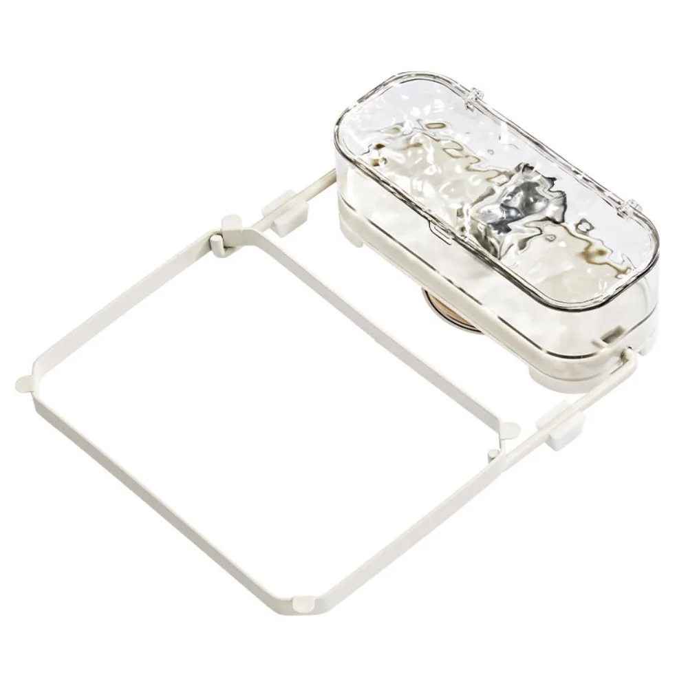 

Suction Cup Kitchen Sink Filter Rack Storage Box Strong Load-bearing Waste Hanging Net Bracket Multi-Purpose Folded Design