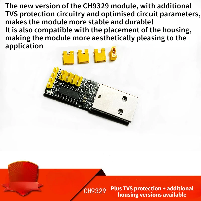 CH9329 USB Driver-free TTL to HID Serial to USB Keyboard and Mouse Module Keyboard and Mouse Chip