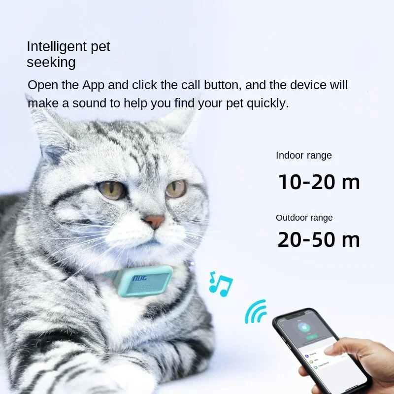 

NUT Pet Collar Anti-lost Smart Pet Locator Alarm Smart Cat and Dog Anti-lost Bluetooth Tracking