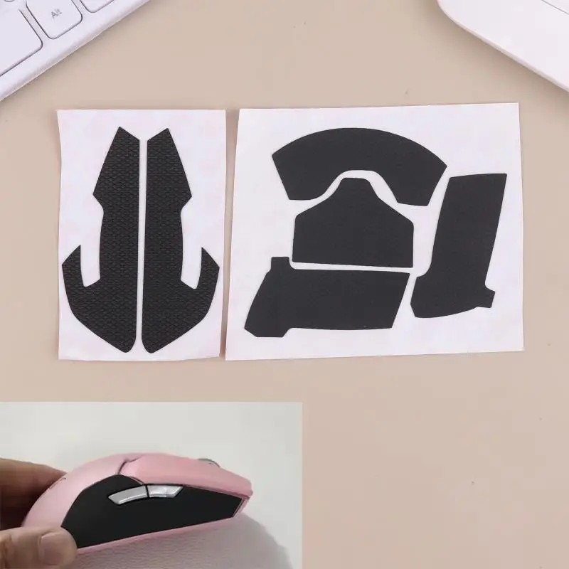 Y1Set Mouse Anti Slip Side Grips Back Sticker For  Viper Ultimate Mice Decoration