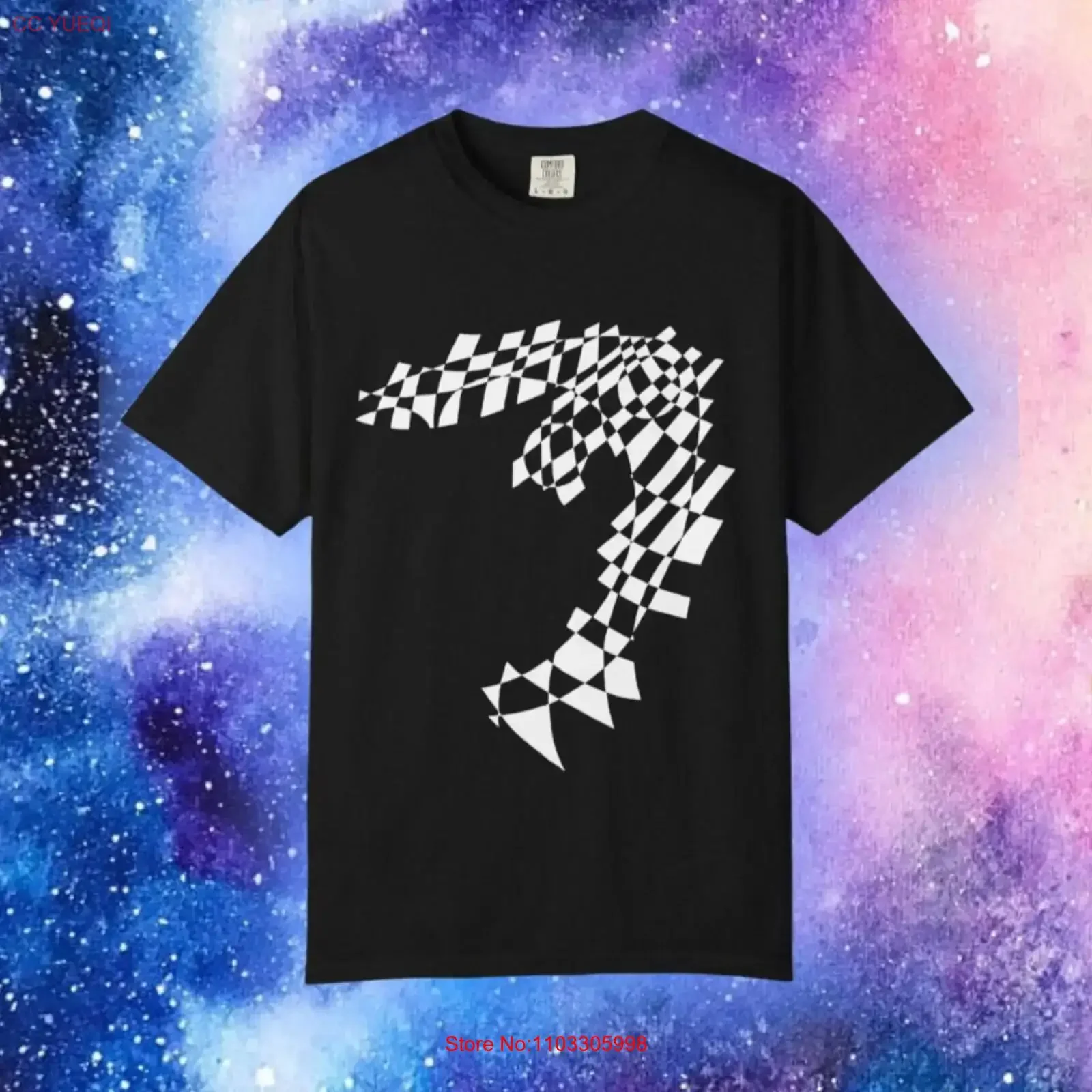 Chemise à carreaux Quantum Passcode T teinte en pièce, motif Loi d'Attraction Manifestation, style rétro, pour festival d'art, vintage, délavée