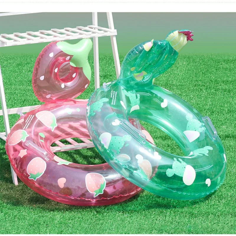ألعاب قابلة للنفخ على شكل فواكه كرتونية، حلقة سباحة على شكل أناناس، عوامة للأطفال، ألعاب مائية قابلة للنفخ للصيف في الهواء الطلق وحمامات السباحة