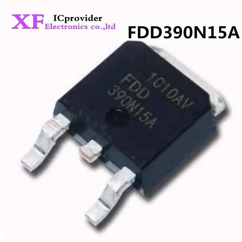 5-10pcs FDD390N15A FDD390 N15ALZ TO252 FDD390N15ALZ 390N15A TO-252 26A 150V MOS