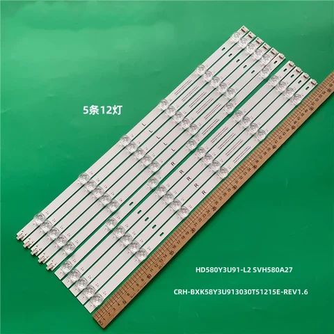 LED For  58A7GQ CRH-BXK58Y3U913030T51515E-REV1.6 HD580Y3U91-L2+2021061101+SVH580A27 3V