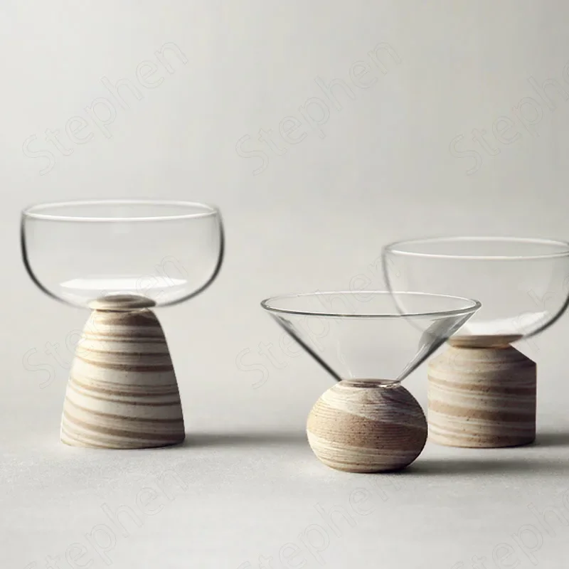 

Набор чашек для чая ручной работы из термостойкого стекла в японском современном стиле, матовая керамическая посуда для кофе, настольные кружки, декор для дома