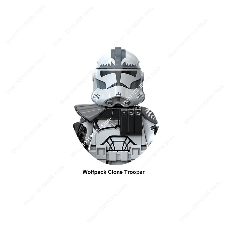 HEROCROSS Superhelden-Figuren Bausteine Boba Fett Darth Talon Poggle Barriss Offee Darth Malak Plo Koon Zusammenbau-Spielzeug