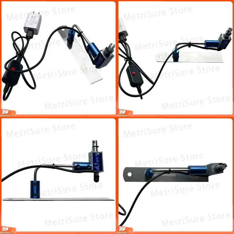 Adjustable Keyboard Clicker for Physics Simulation Auto Random Click Tool Game Assist Anti-Drop Device 1-30 Second Interval