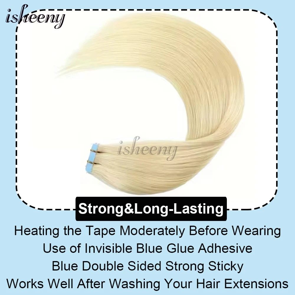 12-20 inch Onzichtbare Tape in Human Hair Extensions 30 g/pak Zijdeachtig Steil Haar voor Vrouwen Gemakkelijk te Dragen thuis 20 stks/pak
