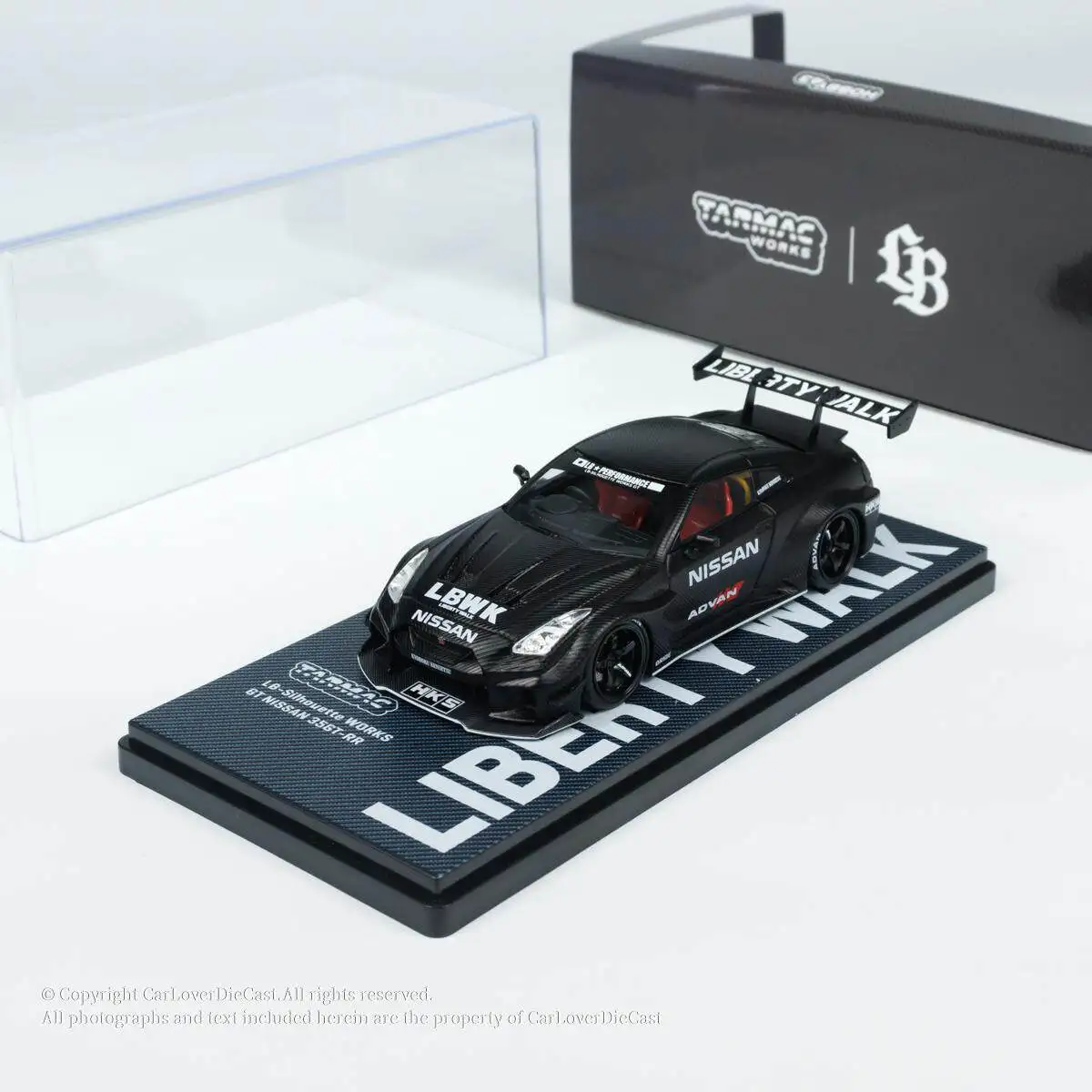 

Tarmac Works 1:43 LB WORKS GT 35GT RR All Carbon, Alloy Auto Mould