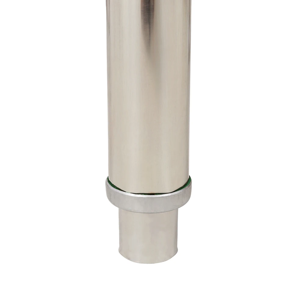 Stainless Steel Prep Table, 30 x 24x 35-1/2 Inch, 440lbs Load Capacity Heavy Duty Metal Worktable with Backsplash Adjustable