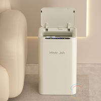 Automatic Luxury Intelligent Sensor Trash Can Household Kitchen Bathroom Toilet With Cover Stainless Steel Garbage can