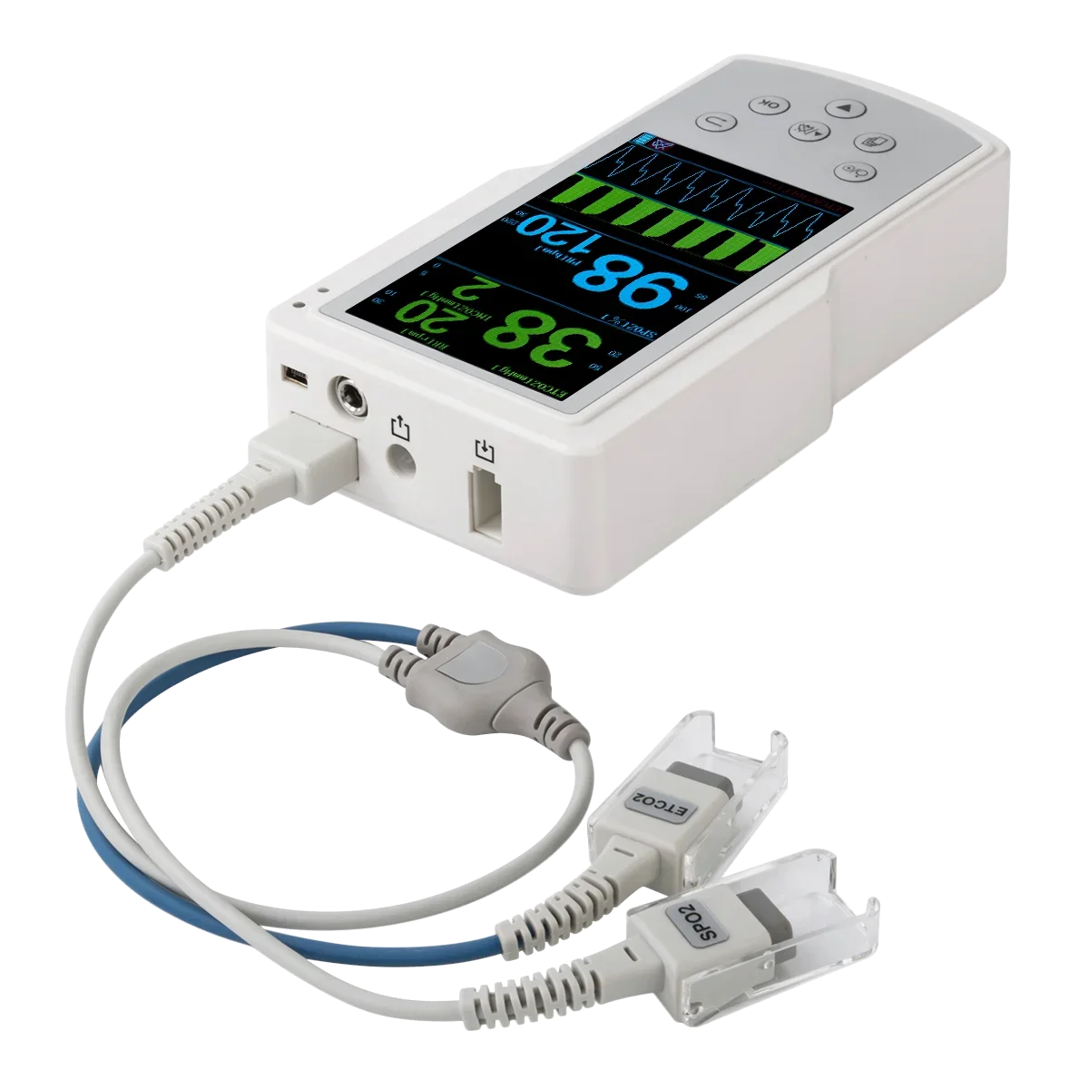

OEM High Quality Medical Veterinary Oximeters Spo2 Etco2 PR