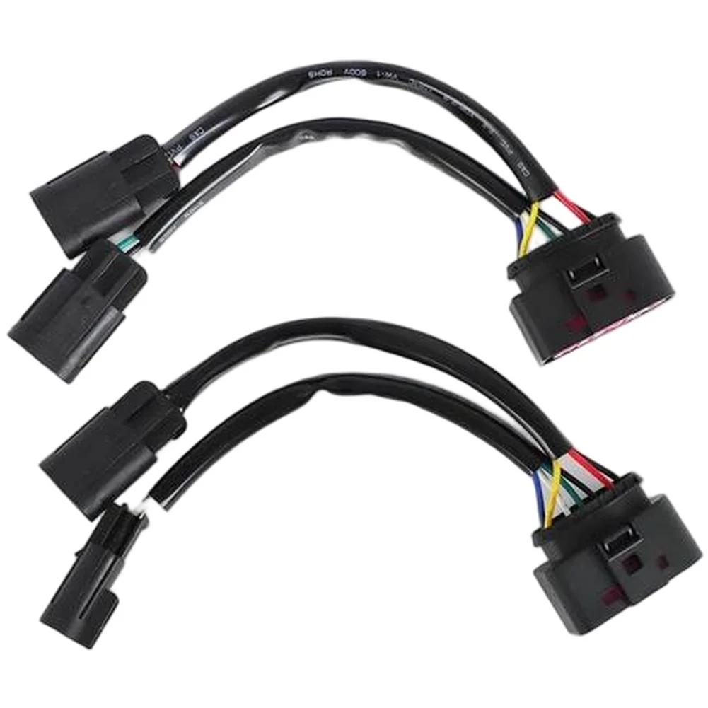 /2PCS /Conversion /Harness For Dodge For Ram 2009-2018 For Quad Housing To Projector Headlight Wiring Adapter Direct Replacement