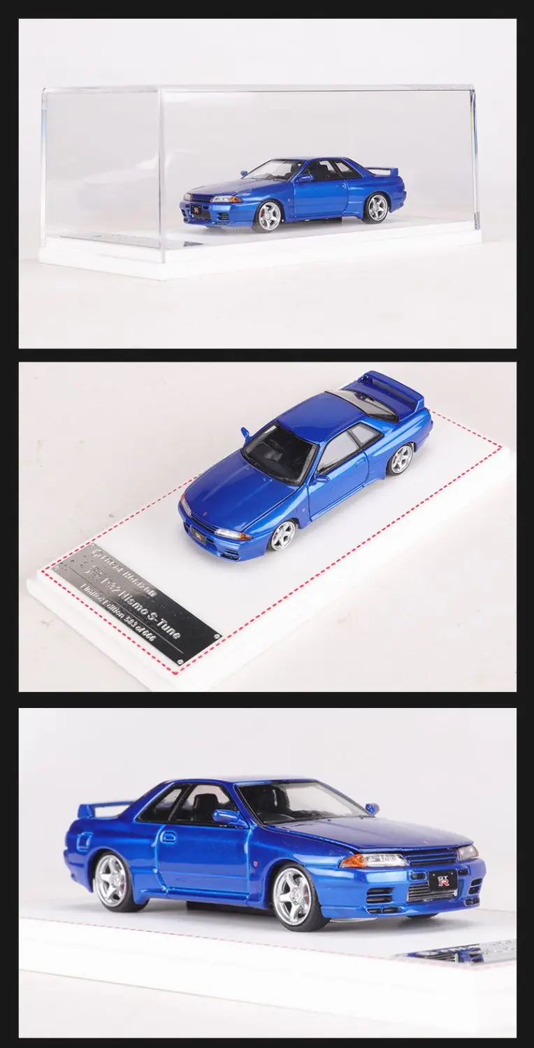 FH  1/64 GT-R R32 Nismo  alloy car model decoration