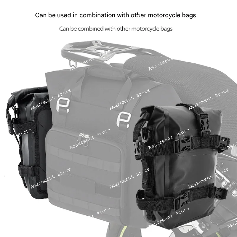 

outdoor quick release equipment waterproof pvc bag bag carrying bag large capacity riding off-road bumper bag