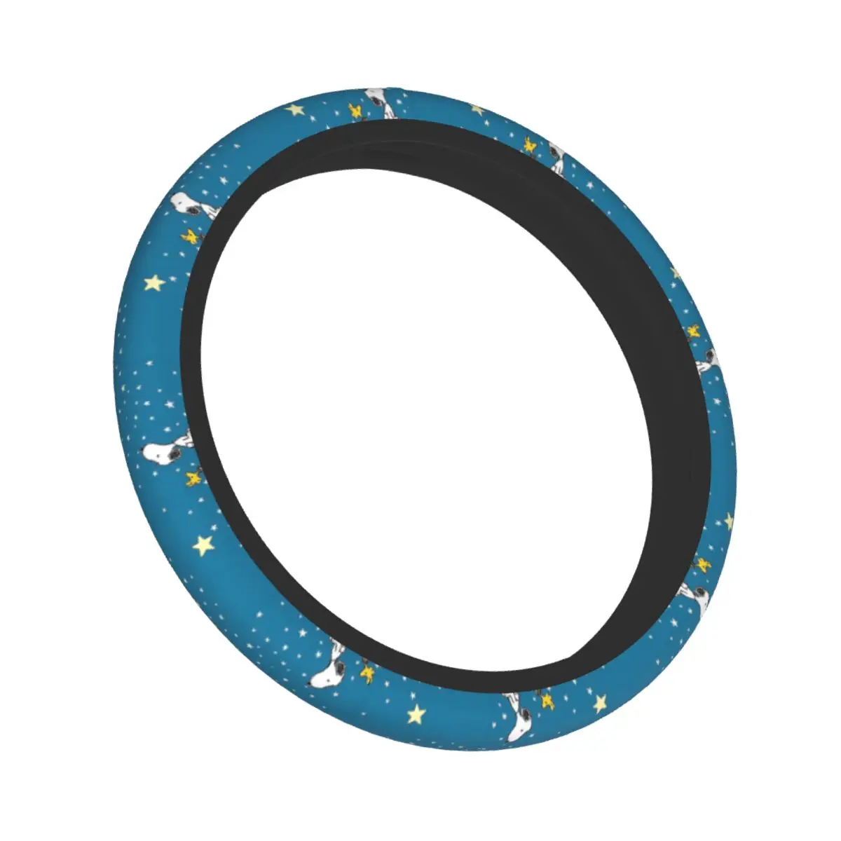 38cm S-Dog-Snoopies Star Steering Wheel Cover Auto Car Steering Wheel Protector Fit for SUV Car Accessories Universal 15 inch view 4