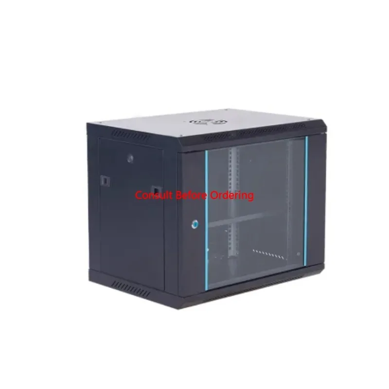 

Network Cabinet 4U 6U 12U Thickened Server Amplifier 1.4m 2m Wall-Mounted Small Cabinet