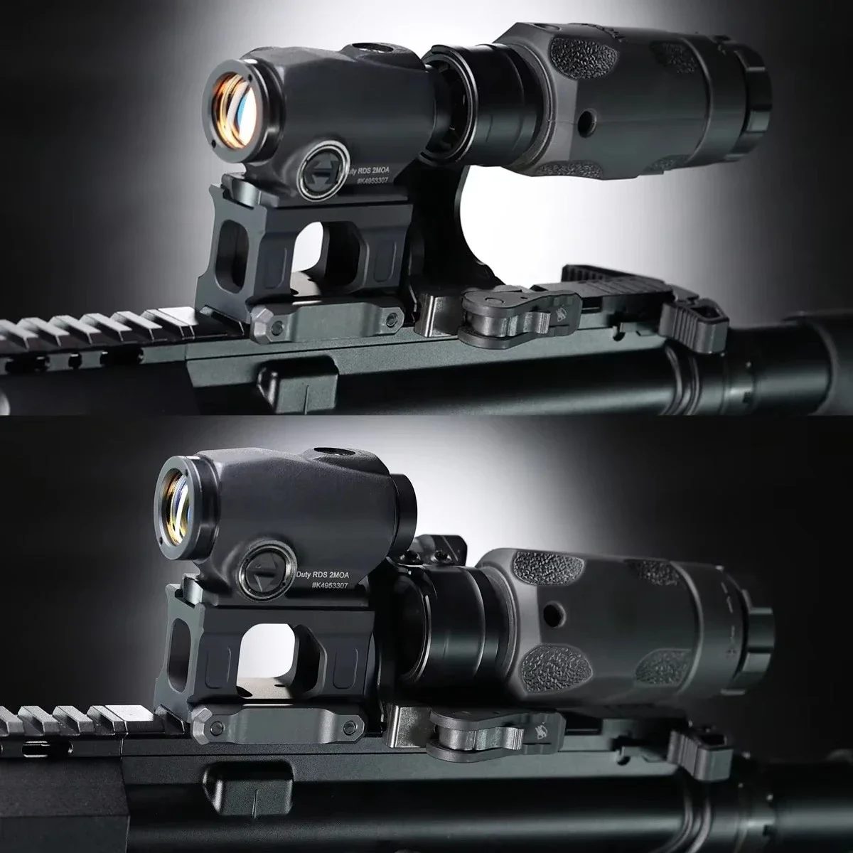 Tactical Duty RDS UNITY Fast Riser Mount For T01 T02 553 Red Dot Sight Scope Universal Heightening Bracket view 6