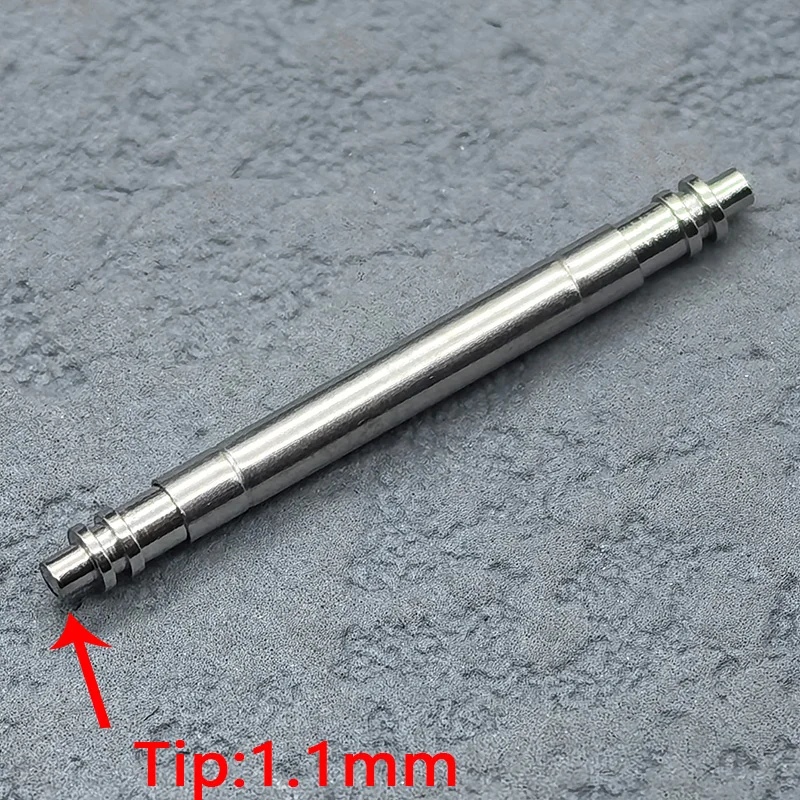2/4/10PCS Dia 2.0mm Fat Spring Bars Tip 1.1mm Fits 20mm 21mm Strap Link Pins For Submarine GTM 116710 Watch Band Bracelet Bars