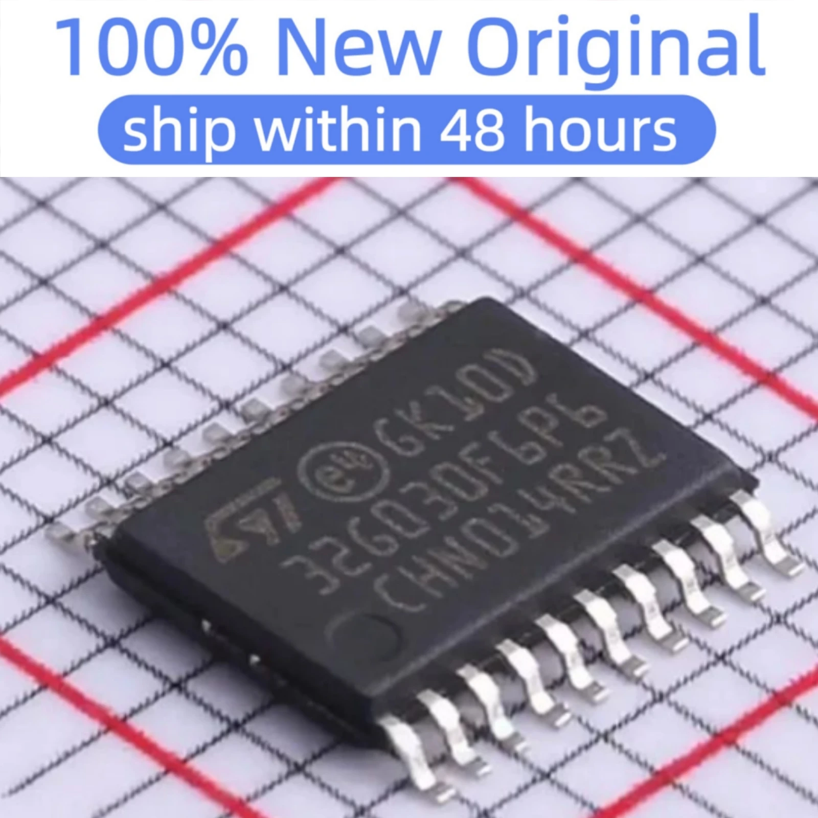 (1-100PCS)STM32G030F6P6  STM32G030F6P6TR TSSOP-20 100% New original