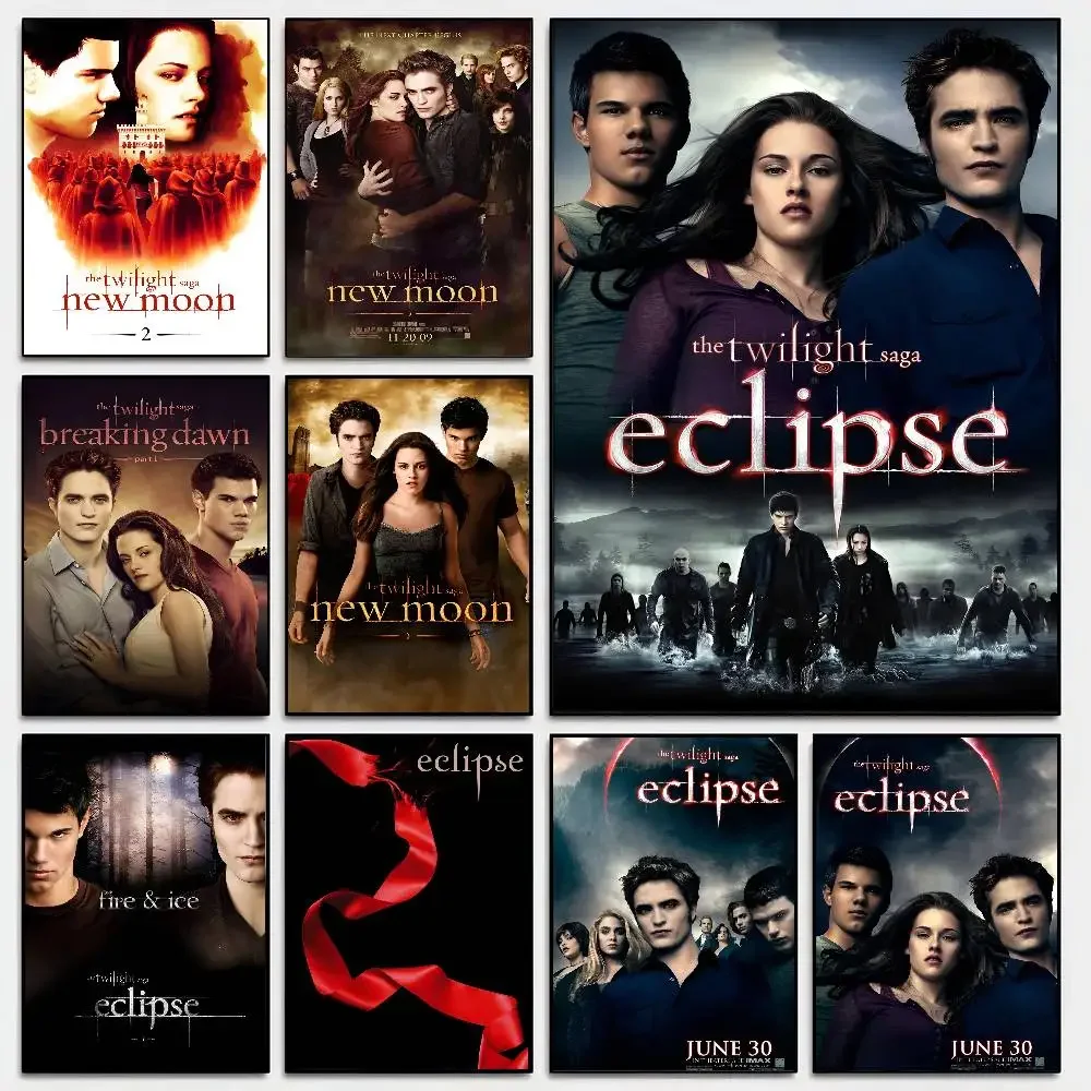 Movie T-Twilight Poster Self-adhesive Art Room Entrance Restaurant Wall Decor Art Painting