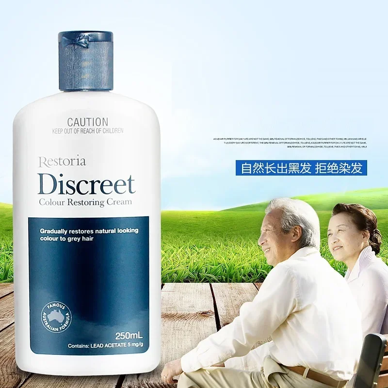 Original Restoria Discreet Colour Restoring Lotion Hair Care 250ml Reduce Hair For Men And Women Hair Treatments