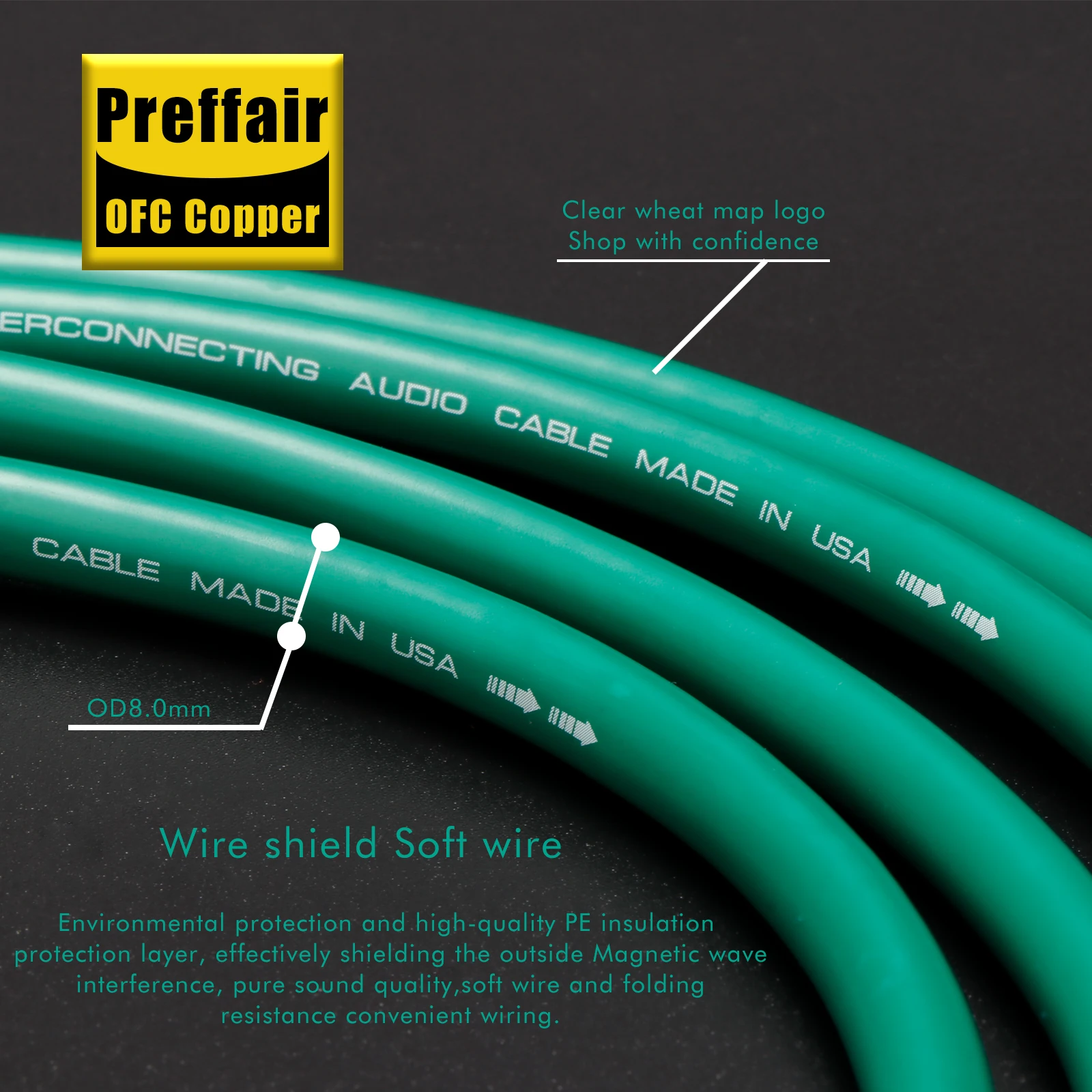 MCINTOSH 2328 4N 순수 구리 Hifi 은도금 2RCA HiFi 오디오 케이블 RCA-RCA 오디오 상호 연결 케이블 Audiophile