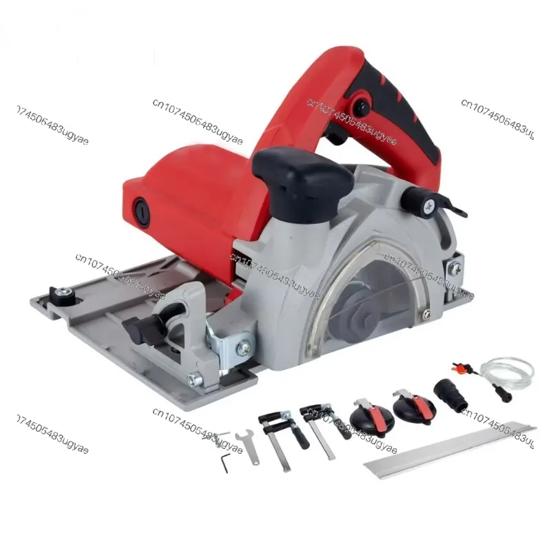 1400W Track Saw Handheld Electric Circular Plunge 125mm blade with Guide Rail Marble Tile Cutting Machine