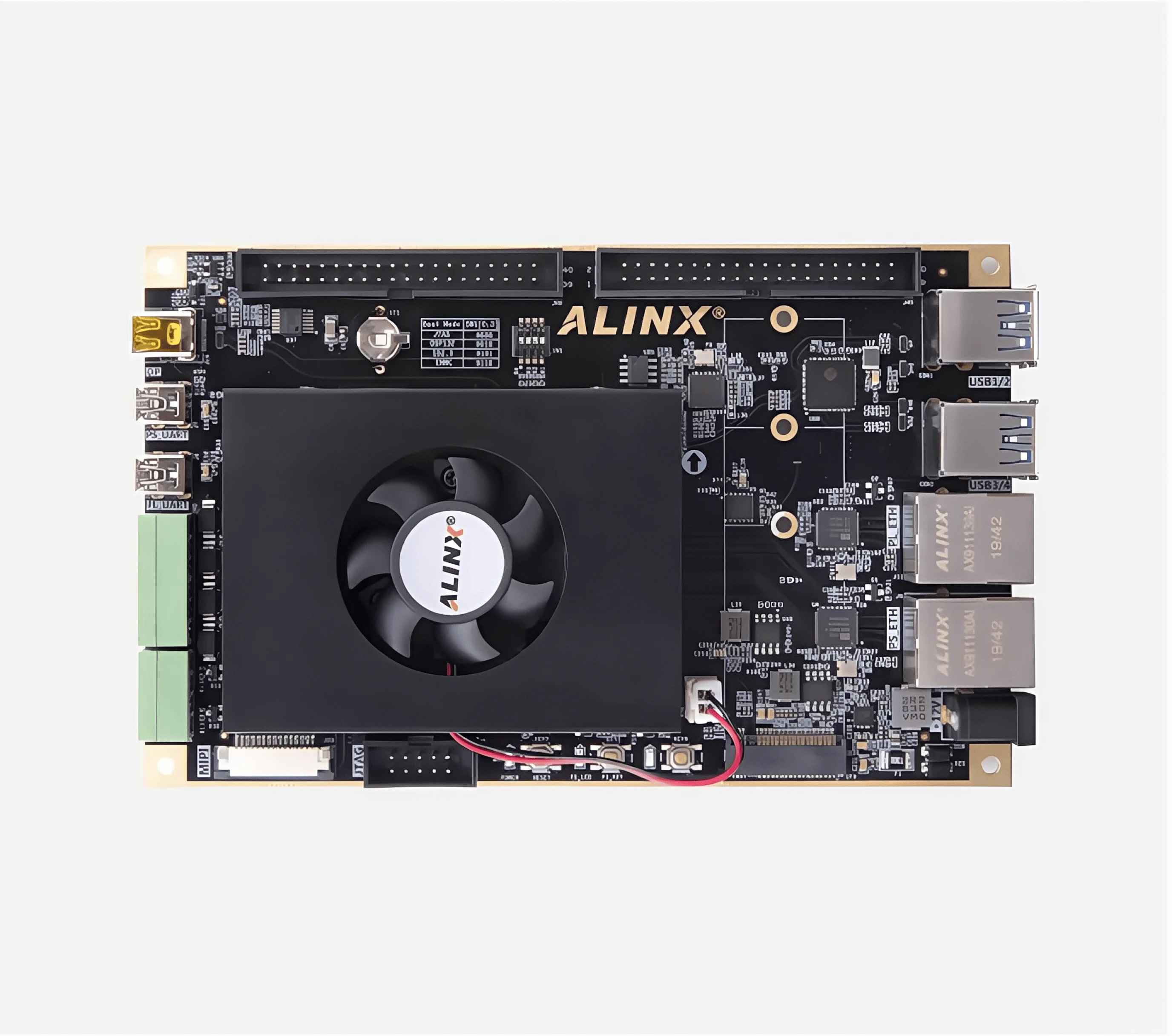 

ALINX Black Gold AMD/Xilinx Zynq UltraScale+ MPSoC AI FPGA Development Board ZU3EG XCZU3EG AXU3EGB