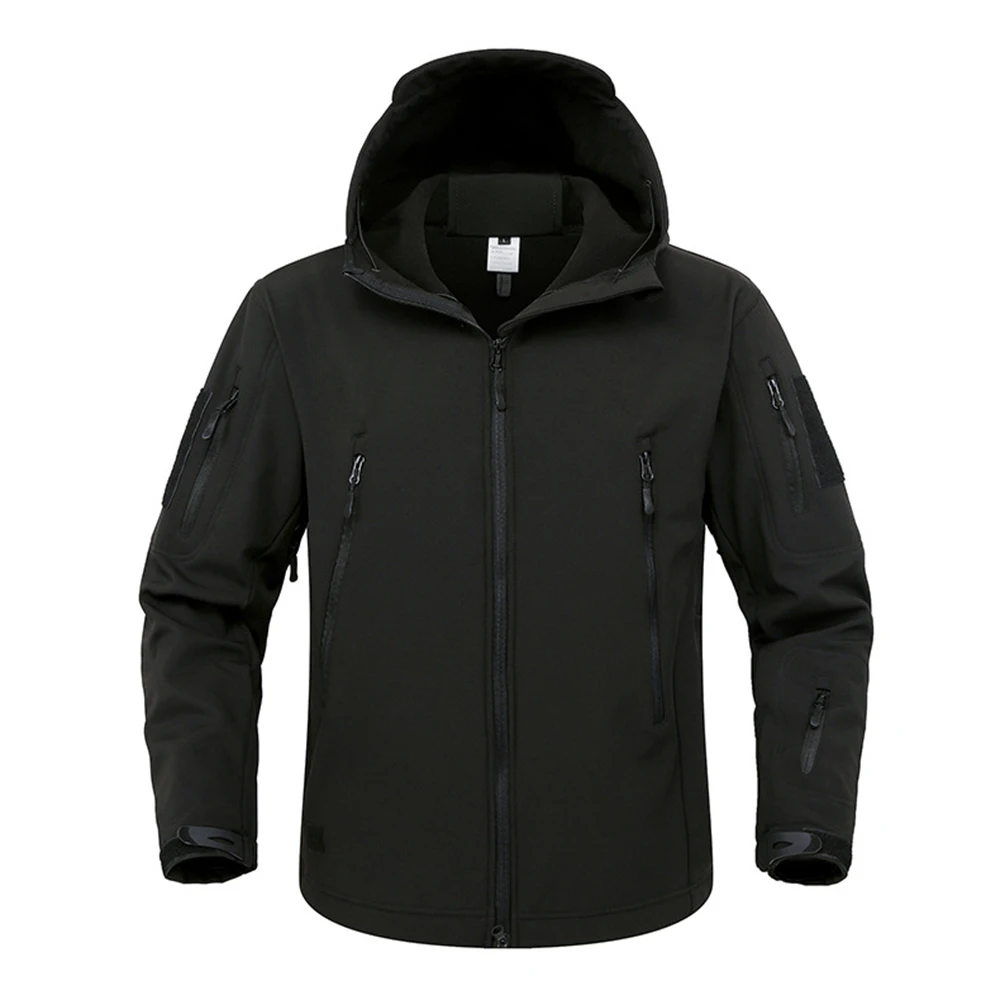 Motorcycle Soft Shell Jackets Men Tactical Windproof Waterproof Jacket Outdoor Outdoor Army Jackets Mens Hooded Coats view 2