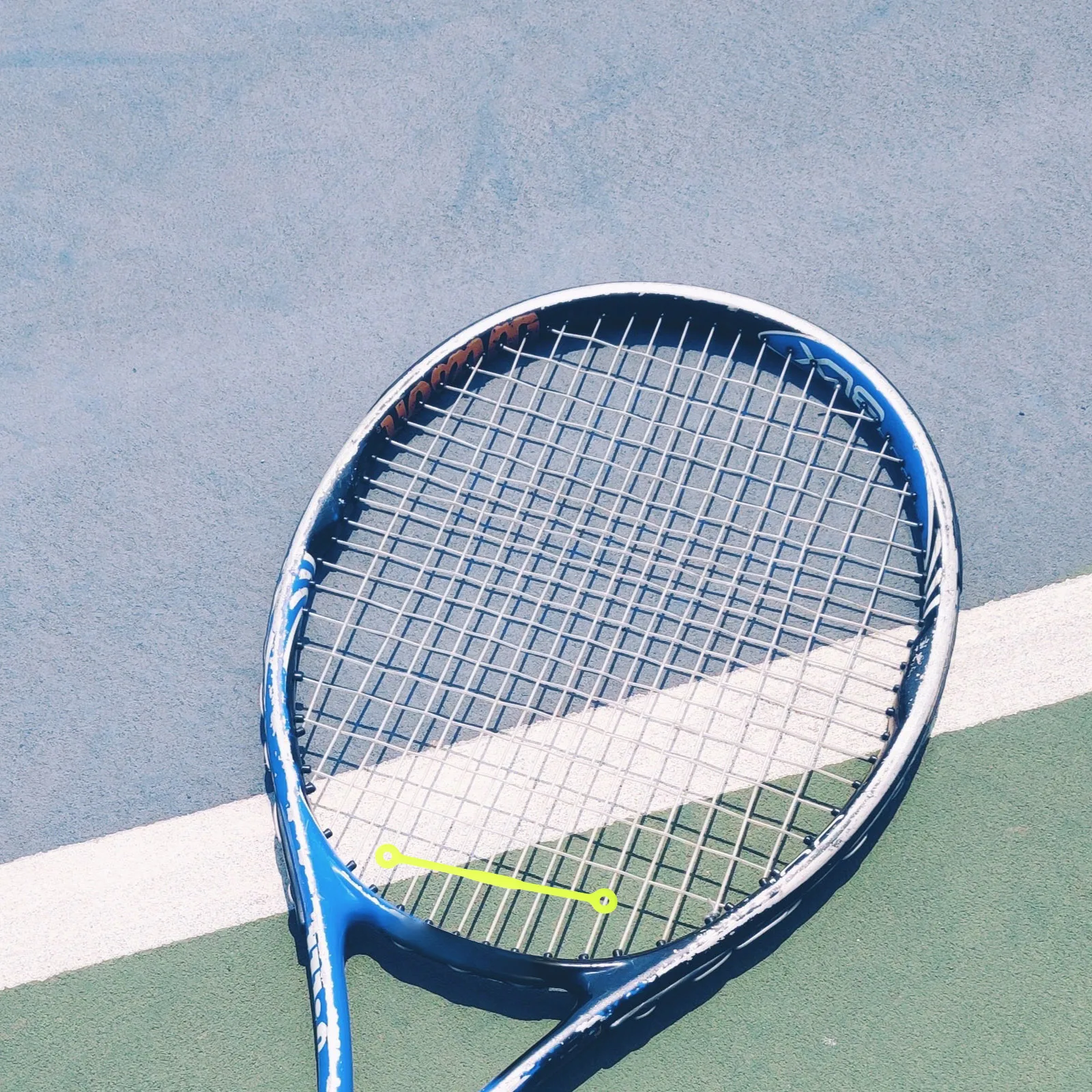 

5 Pcs Fluorescent Green Tennis Racket Dampener Silica Gel Shock Absorber Vibration Reducer Racquet Accessories